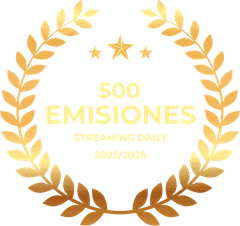 500 Emisiones Streaming Daily 2025/2026
