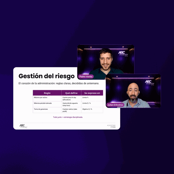 Clase en vivo de Finzo Academia